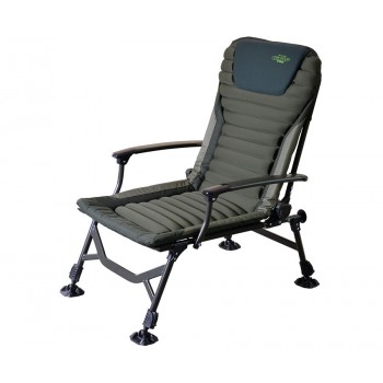 Складное карповое кресло c подлокотником  52x55x92cm